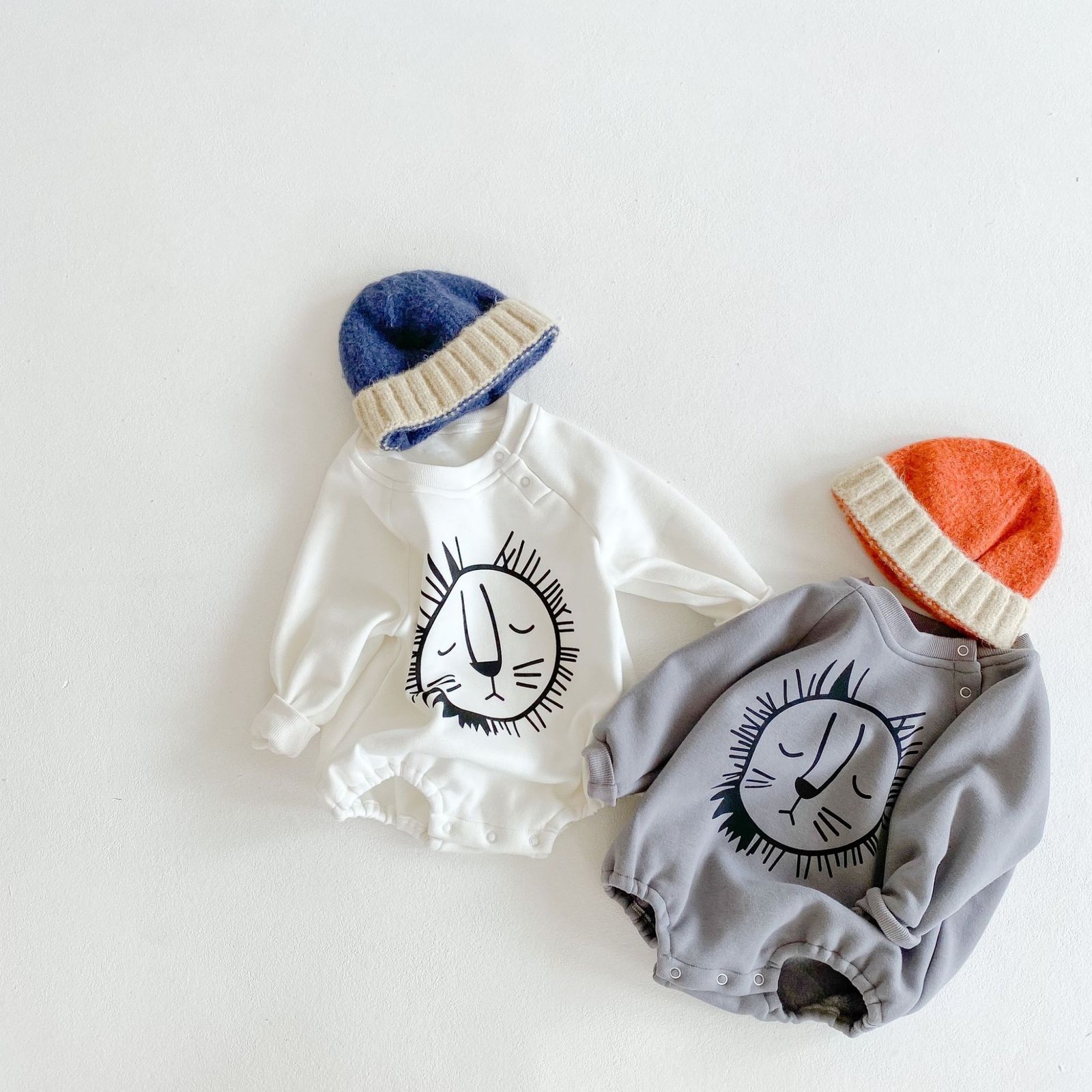 Cartoon-Print-Baby-Girl-Rompers-Fleece-Thicken-Long-Sleeves-Cute-Newborn-Romper-Baby-Boy-Leisure-Home