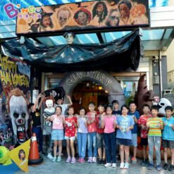 Exquisite 4x6x3.4mH inflatable haunted house for Halloween decoration / Giant haunted house balloon toys for sale