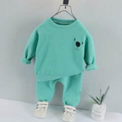 Fashion Toddler Boy and Girls Clothes Sets Tops Pants Kids Clothes for Baby Boys Tracksuit Outfits 2pcs Infant Clothing Sets