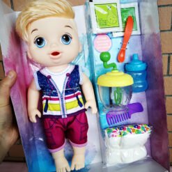 Hasbro Baby Alive Simulation Care Feeding Complementary Foods To A Baby Boy E0635 Play House Toys Birthday Gifts