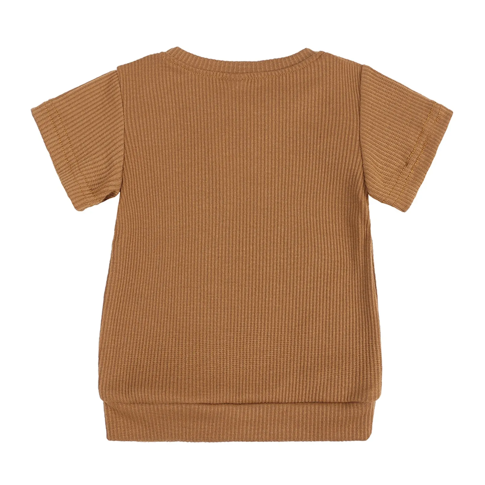 Set-Toddlers-Kids-Girls-Boys-Cute-Ribbed-Soild-Short-Sleeve-Top-Short-Pants-Infant-2pcs-Pajamas-5